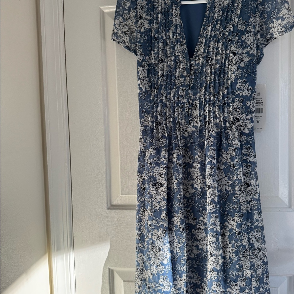 MKS Floral dress . NWT size 10 - Picture 10 of 11